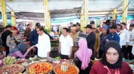 Presiden Joko Widodo (Jokowi) dan Kepala Badan Pangan Nasional (Bapanas) Arief Prasetyo Adi. (Dok. Tim Komunikasi Bapanas)