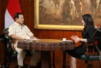 Prabowo Subianto dalam wawancara Prabowo secara ekslusif oleh tvOne bertajuk “Prabowo Subianto Bicara Untuk Indonesia”. (Dok. Tim Media Prabowo)