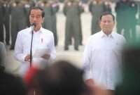 Presiden Terpilih, Prabowo Subianto bersama Presiden Jokowi. (Facebook.com/@Prabowo Subianto)

