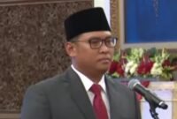 Sudaryono dilantik menjadi Wakil Menteri Pertanian oleh presiden Jokowi di Istana Negara, Kamis, 18 Juli 2024. (Tangkapan layar Youtube sekretariat Presiden).