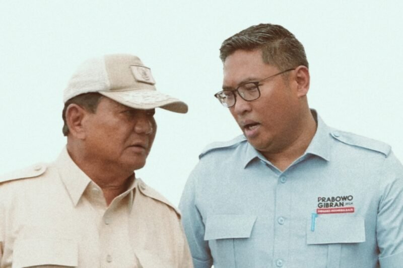 Sudaryono bersama Prabowo Subianto. (Instagram.com @sudaru_sudaryono)