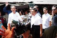 Presiden Joko Widodo bersama  Kepala Badan Pangan Nasional (Bapanas) Arief Prasetyo Adi. (Dok. Tim Komunikasi Bapanss)