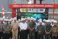 Soft launching biodiesel B50 di pabrik biodiesel PT Jhonlin Agro Raya, Batulicin, Kabupaten Tanah Bumbu, Kalimantan Selatan. (Dok. Pertanian.go.id)

