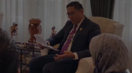 Wakil Menteri Pertanian (Wamentan) Sudaryono bertemu dengan Duta Besar RI di Belanda. (Instagram.com @sudaru_sudaryono)