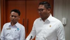 Wakil Menteri Pertanian (Wamentan) Sudaryono menerima kunjungan dari jajaran Badan Informasi Geospasial (BIG) di kantor pusat Kementerian Pertanian. (Dok. Kementan)