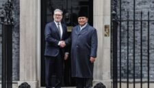 Presiden RI Prabowo Subianto bertemu Perdana Menteri (PM) Inggris Keir Starmer di 10 Downing Street, London, Kamis (21/11/2024). (Dok. Tim Media Prabowo)