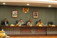 Rapat koordinasi persiapan tanam jagung serentak Kementerian Pertanian dan Polri, Senin, 13 Januari 2025. (Dok. Kementan)