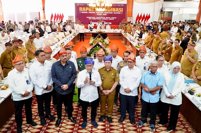 Acara Rakortas Bidang Pangan di Provinsi Sumatera Selatan. (Dok. Tim Komunikasi Bapanas)