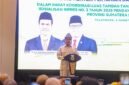 Menteri Pertanian (Mentan) Andi Amran Sulaiman alam Rapat Koordinasi yang dihadiri oleh 2.000 penyuluh pertanian di Sumatera Selatan. (Dok. Kementan)