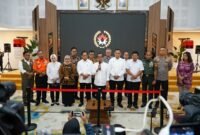 Kepala Bapanas Arief Prasetyo Adi dalam Rakor yang dipimpin oleh Menko PMK Pratikno, Rabu (5/3/2025). (Dok. Bapanas)