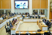 Kepala Bapanas Arief Prasetyo Adi menyampaikan SPHP jagung pakan senilai Rp 78,6 miliar untuk peternak layer. (Dok. Bapanas)