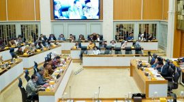 Kepala Bapanas Arief Prasetyo Adi menyampaikan SPHP jagung pakan senilai Rp 78,6 miliar untuk peternak layer. (Dok. Bapanas)