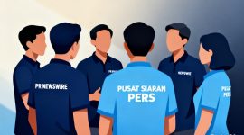 Kolaborasi PR Newswire–PSPI menjadi langkah strategis dalam meningkatkan penyebaran informasi korporasi. (Dok. Kreasi Cici AI)


