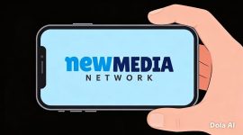 Pendiri Persrilis.com Budi Purnomo Karjodihardjo saat mengumumkan kemitraan distribusi press release digital bersama New Media Network (NMN) di Jakarta. (Dok. Persrilis.com)

